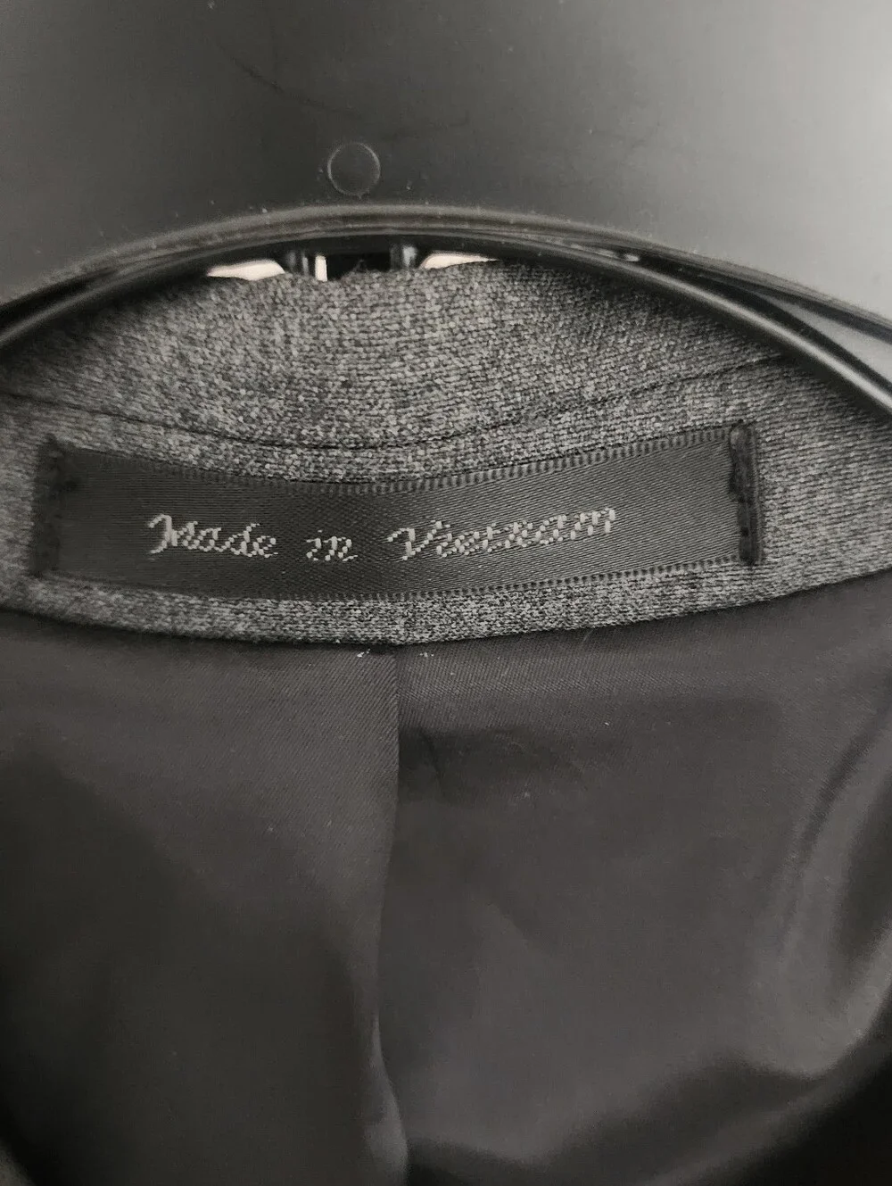 Van Heusen Flex Classic Fit Mens 46R Medium Gray Button Sport Coat Jacket Sz 46R